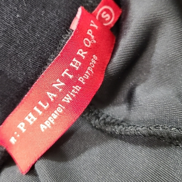 n:Philanthropy Cater black velvet joggers size small - Picture 7 of 8